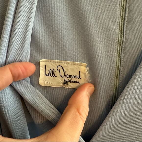 Lilli Diamond of California Vintage Sheath Dress Size S/M - Picture 4 of 5